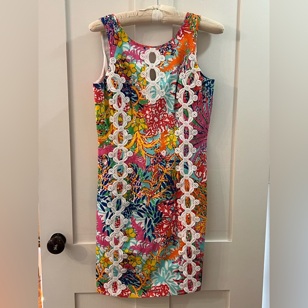 Lilly Pulitzer Colorful Floral Midi Dress